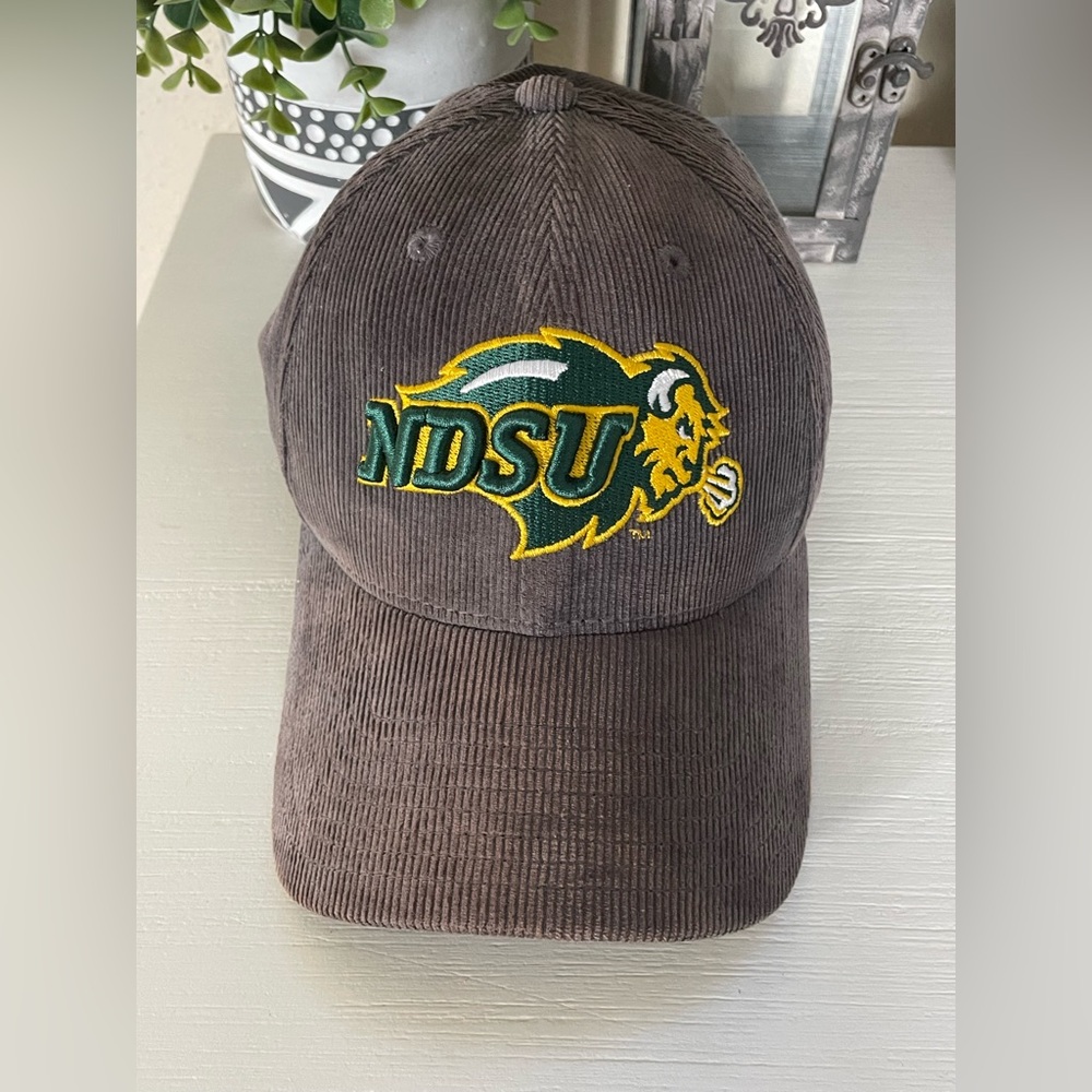 NDSU Bison North Dakota State University W Republic Adjustable Corduroy Cap Hat